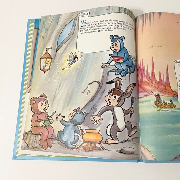 Vtg Peter Pan Well Loved Tales Peter Haddock Book - Picture 14 of 16